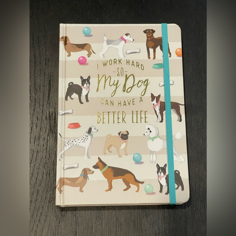 I Work Hard So My Dog Can Have A Better Life Journal Chasing Baxter